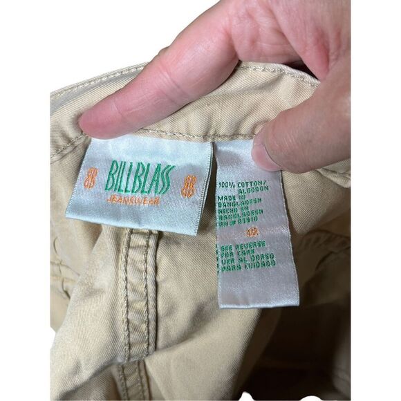 Vintage BillBlass Y2K Khaki Shorts Size 12‎ - Picture 7 of 8